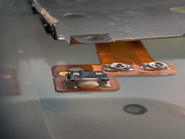 A photograph of a successful NDSi shoulder button replacement.